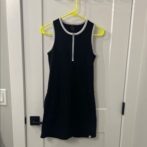 Krimson Klover Black and White Mini Dress